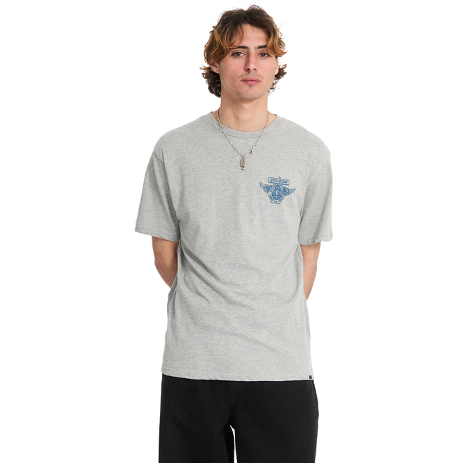 Free Wheel T-Shirt Heather Grey