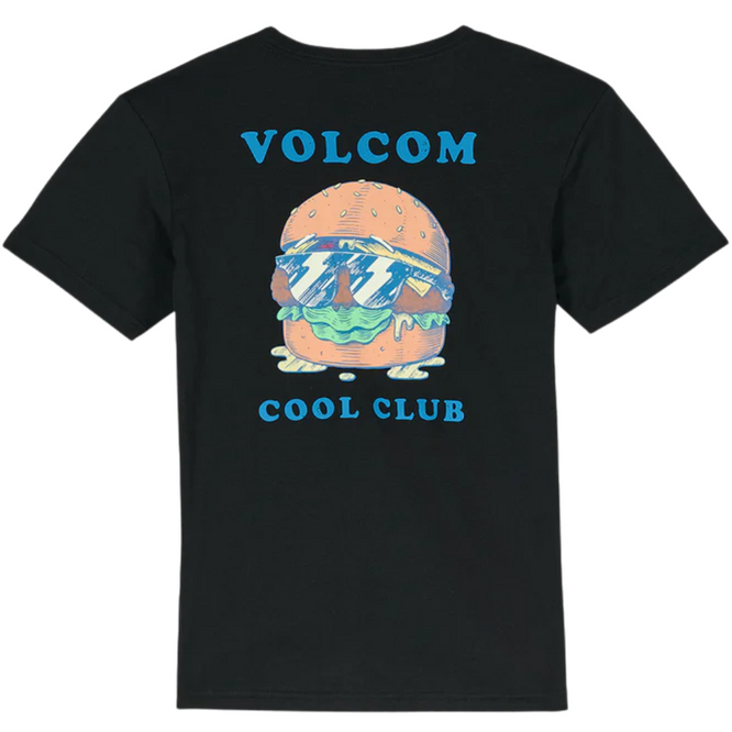 Kids Burgstone Pocket T-Shirt Black