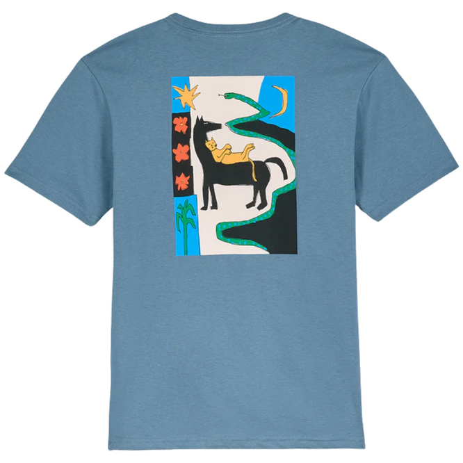 Kids Longosnake T-Shirt Blue Wash