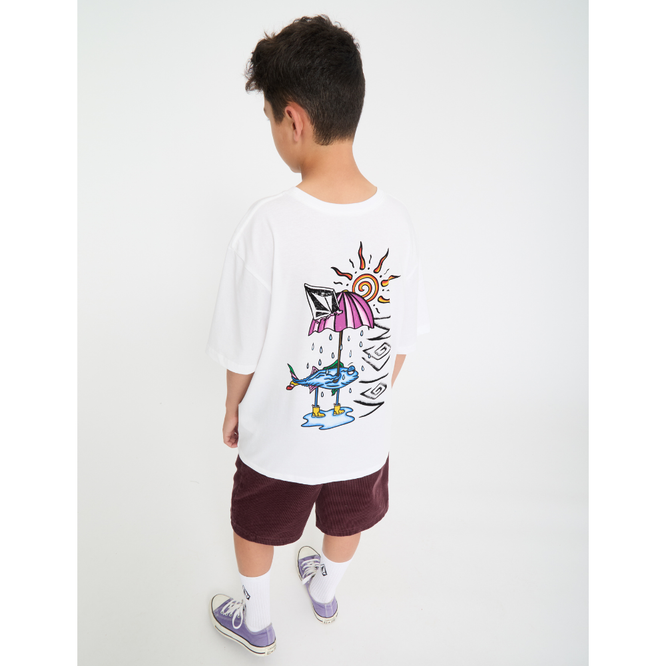 Kids Sunfish Basic T-Shirt White