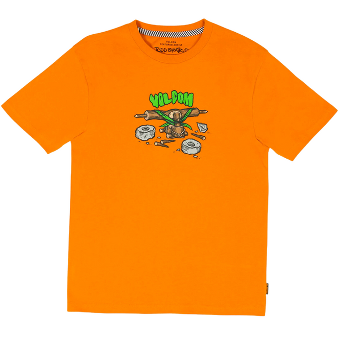 Kids Todd Bratrud T-shirt Saffron