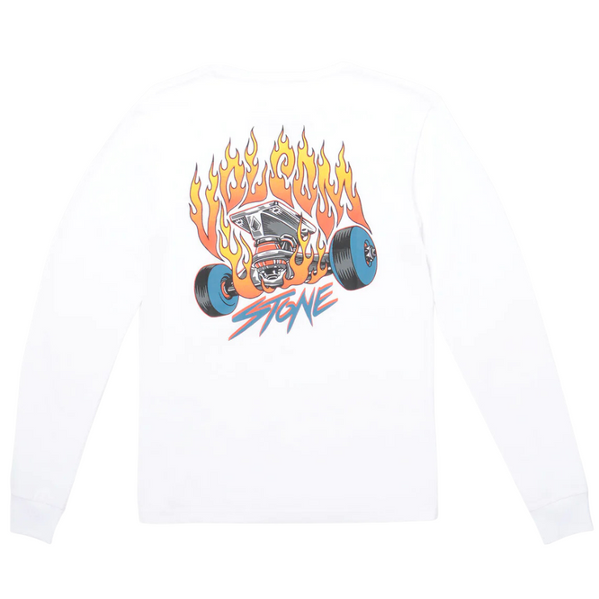 Kids Trux Longsleeve T-shirt White