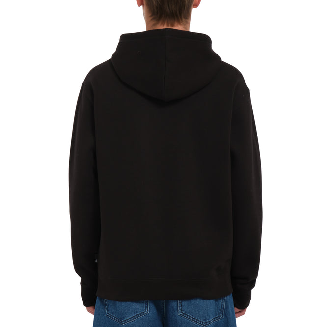 Single Stone Zip Hoodie Black