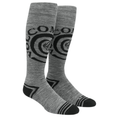 Spiral Over-The Calf Sokken Black