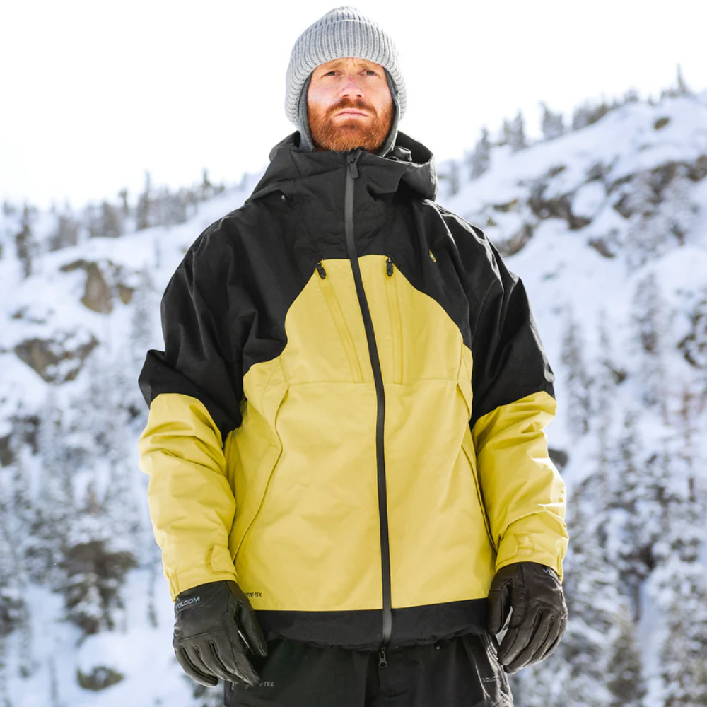 Volcom TDS 2L Gore-Tex Snowboard Jacket Dark Yellow – Stoked Volcom TDS 2L Gore-Tex Snowboard Jacket Dark Yellow – Stoked