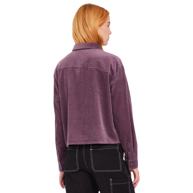 Weellow Cord Shirt Vintage Violet