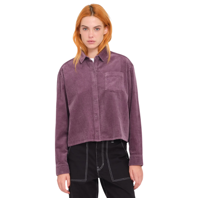 Weellow Cord Shirt Vintage Violet