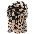 Womens Dang Hood Facemask Oatmeal