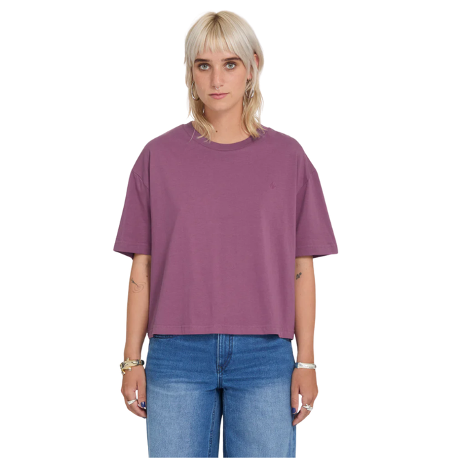 Womens Stone Blanks Up T-Shirt Orchid