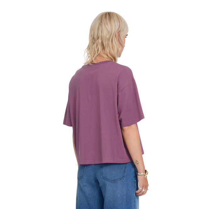 Womens Stone Blanks Up T-Shirt Orchid