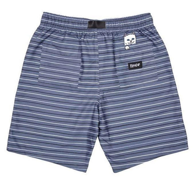 Peeking Nerm Nylon Boardshorts Grey/ Black/ White