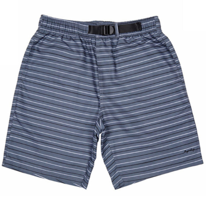 Peeking Nerm Nylon Boardshorts Grey/ Black/ White