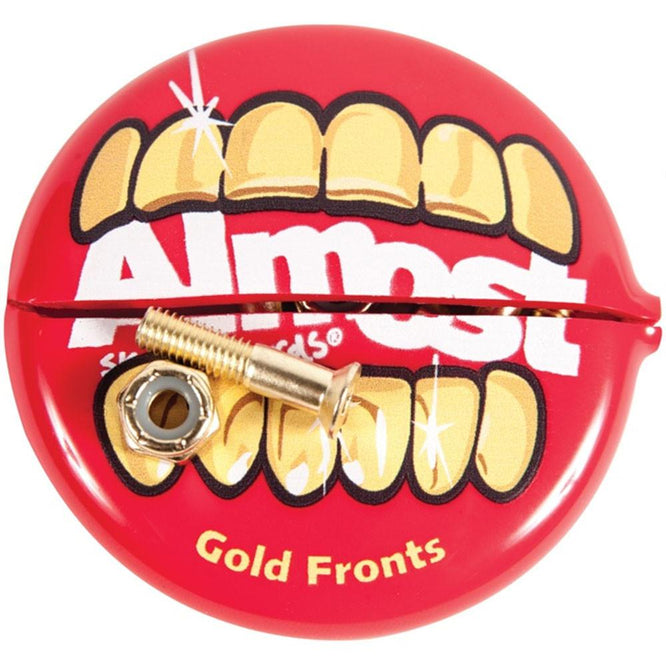 Nuts &amp; Bolts Gold In Your Mouth Hardware Set 1"