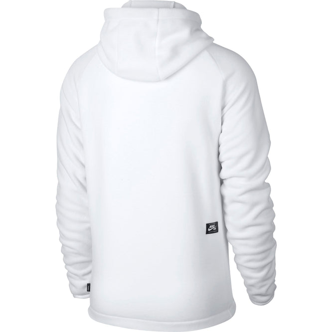 Therma Full Zip Hoodie Polartec White/Black