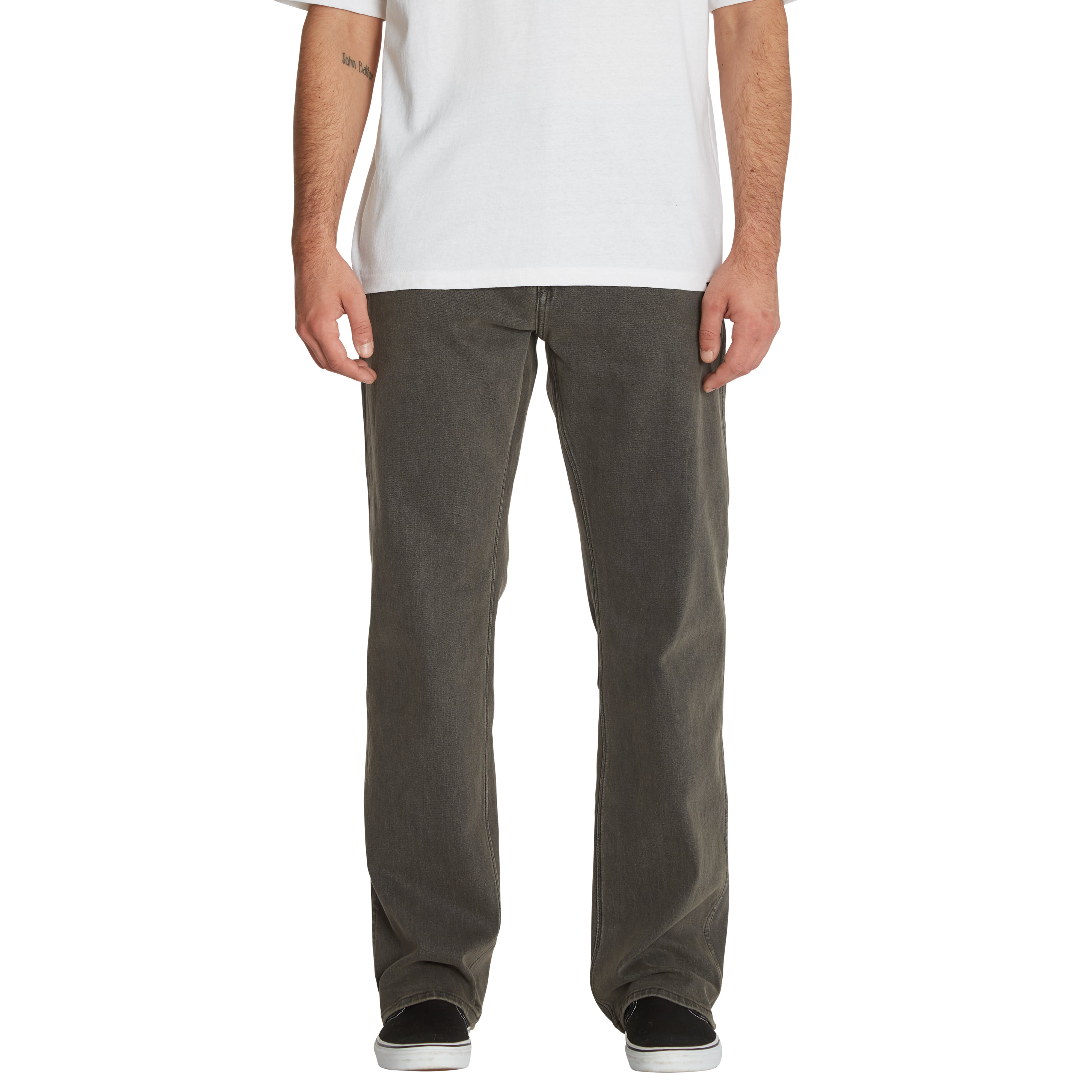 Volcom Modown Denim Pants Black Ozone – Stoked Boardshop