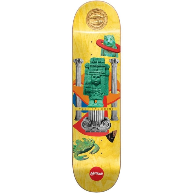 Yuri Relics Yellow 8.25" Skateboard Deck