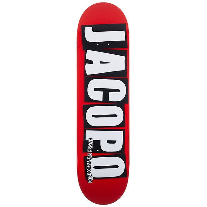Jacopo Carozzi Logo 8.25" Skateboard Deck