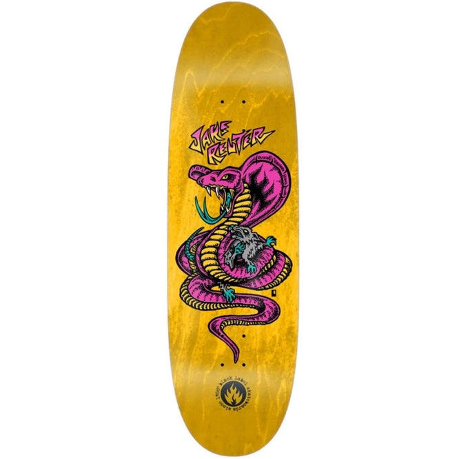 Snake And Rat Egg Yellow Stain 9.0" Skateboard Deck