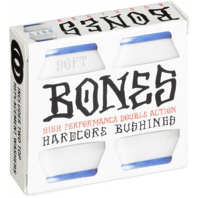 Bones Hardcore Bushings Soft 81A Weiße Packung