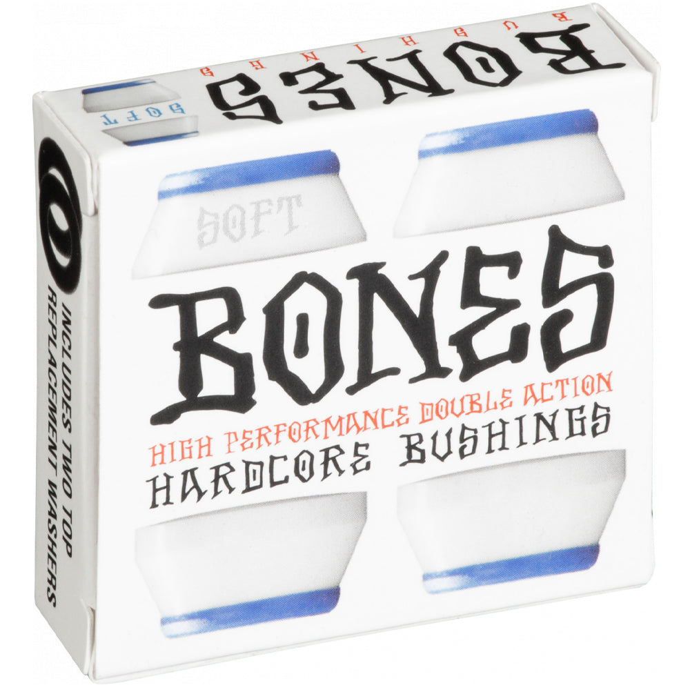 Bones Hardcore Bushings Soft 81A White pack