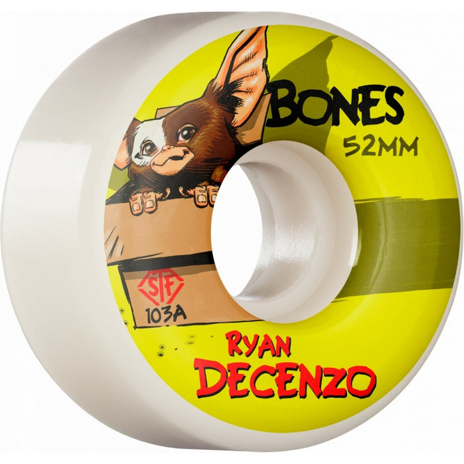 STF V2 Verrous Decenzo Gizzmo 103a 52mm Roues de Skateboard