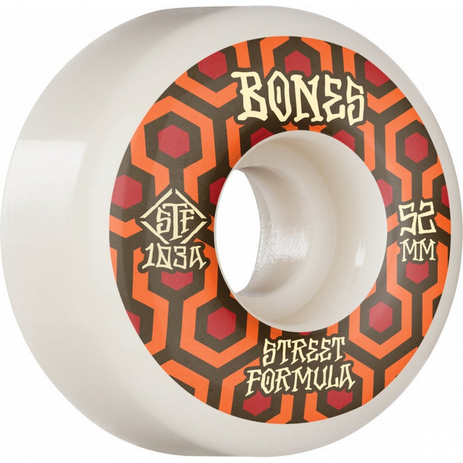 STF Retros V1 Standard White 103A 52mm Roues de Skateboard