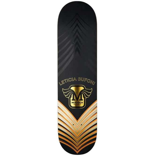 Bufoni Horus Black/Orange 8.375" Skateboard Deck