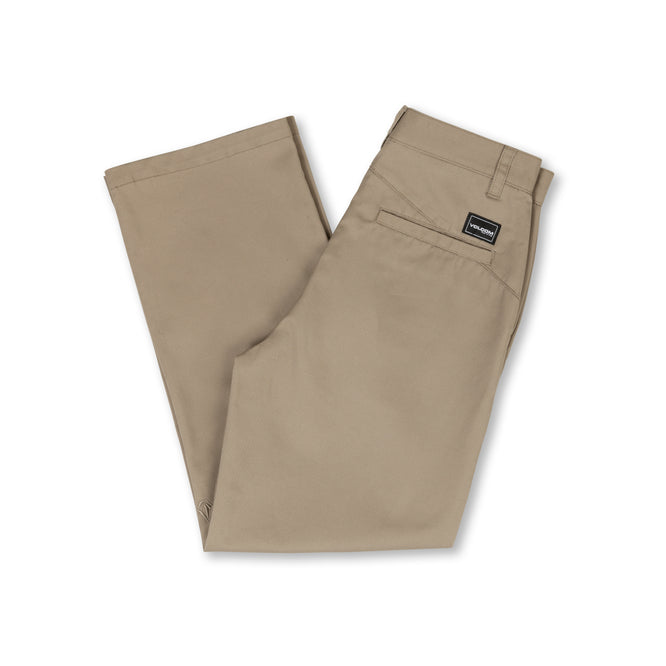 Kids Loose Truck Chino Trousers Khaki