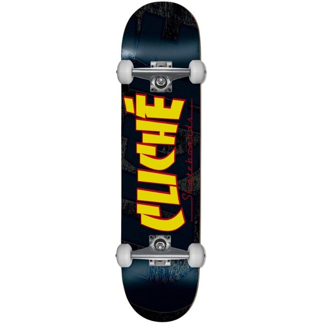 Banco Black Yellow 7.0" Skateboard complet