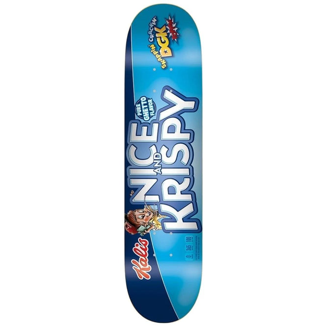 Ghetto Market Kalis Blue 8.25" Skateboard Deck