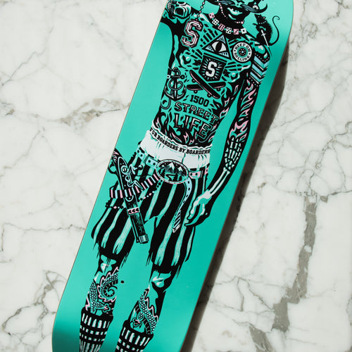 Master Blaster skateboard Turquoise