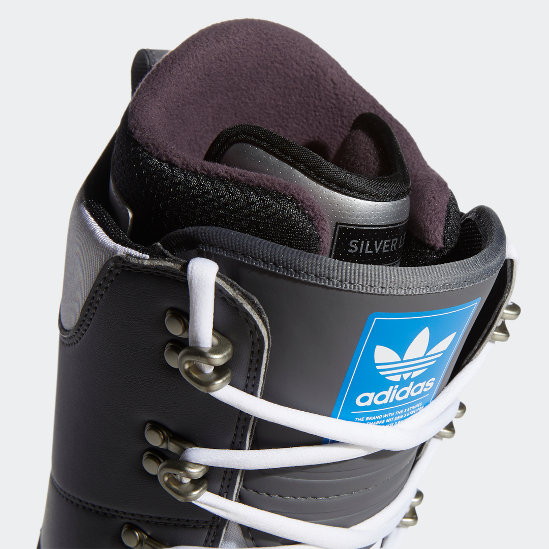 Samba ADV Boot Grey Five Scarlet Gold Metallic Stoked Boardshop