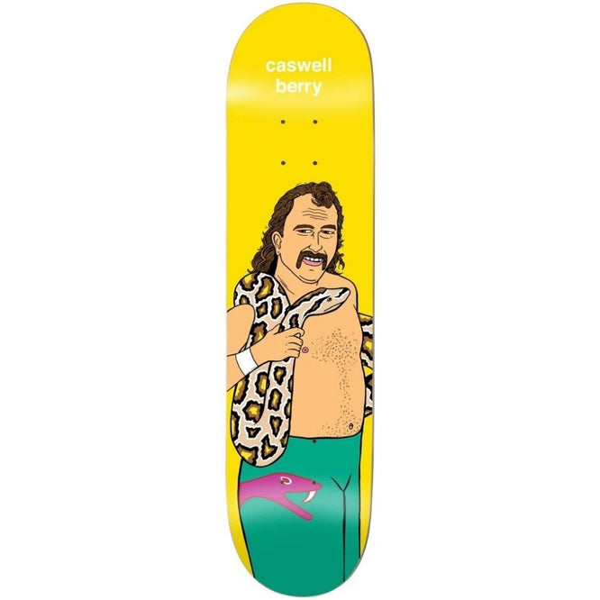 Berry Body Slam Yellow 8.25" Skateboard Deck