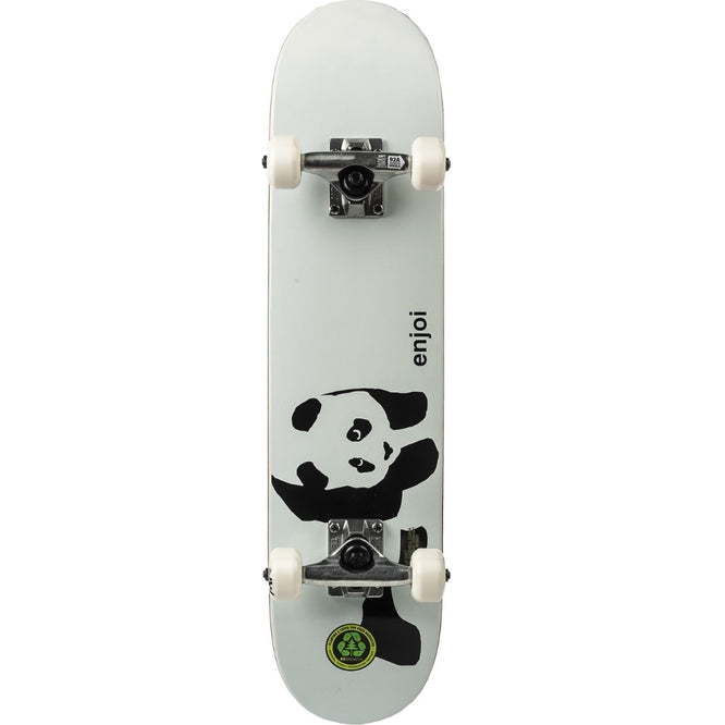 Whitey Panda Youth Soft Top Resin 6.75" Complete Skateboard