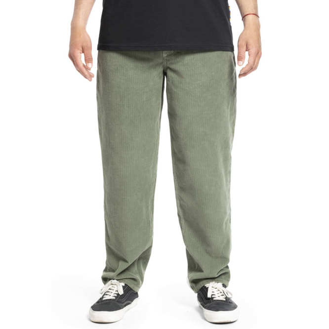 Pantalon en velours côtelé X-Tra Baggy Olive