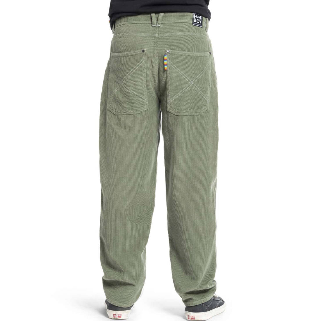 X-Tra Baggy Cord Pants Olive