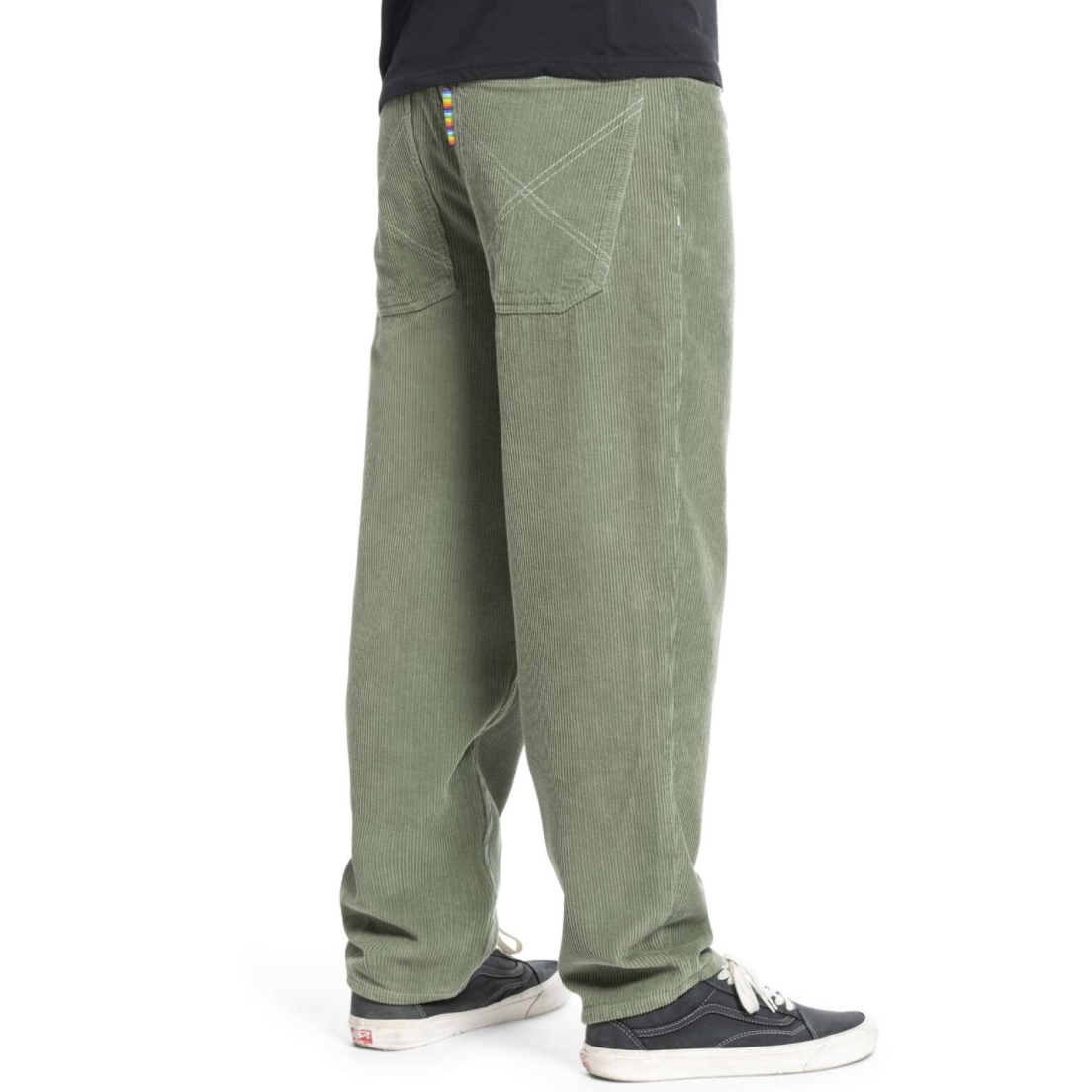X-Tra Baggy Cord Pants Olive