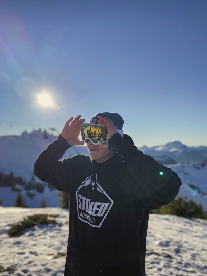 Original Cuffed Shield Beanie Airforce Blue