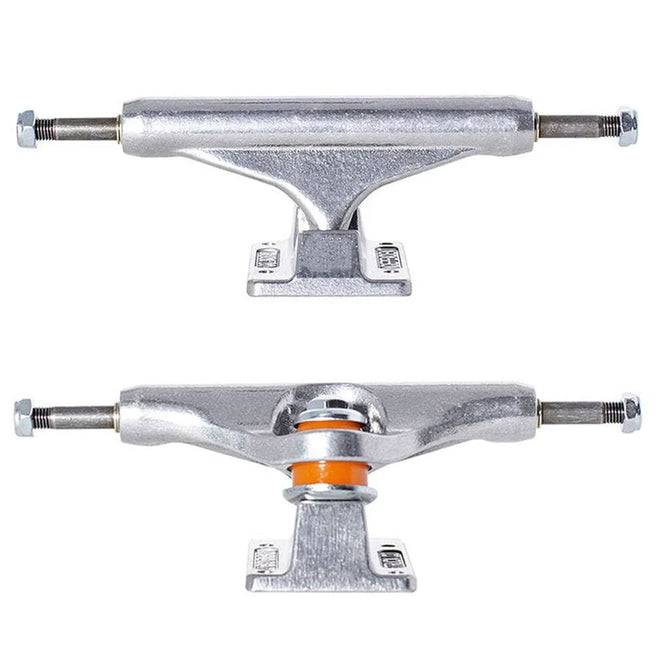 Polished Mid Silver 129 Skateboard Trucks