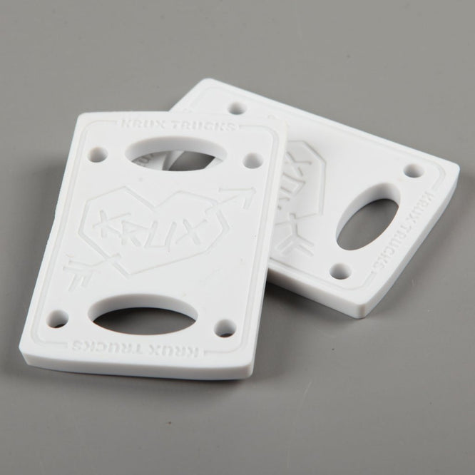 Coussinets de rehaussement 1/8" blanc