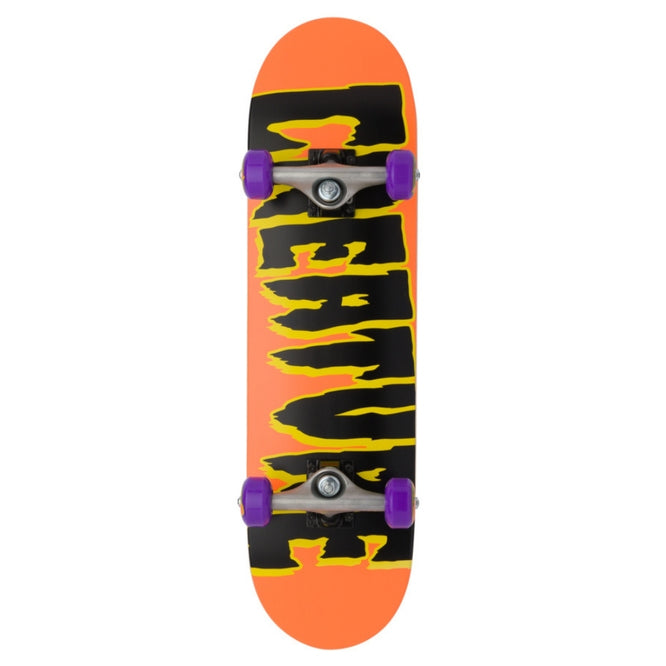 Logo Micro SK8 Orange 7.5" Complete Skateboard