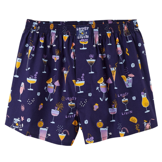 Cocktails Boxershorts Navy