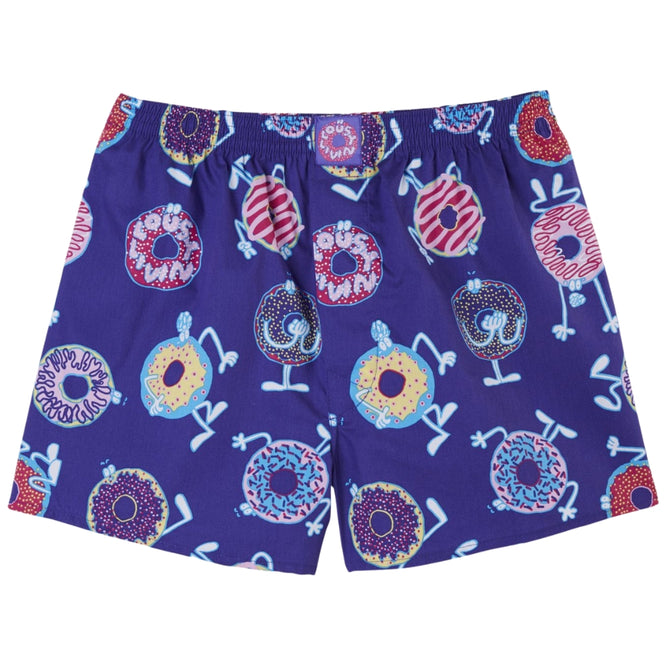 Donut Boxer Shorts Purple