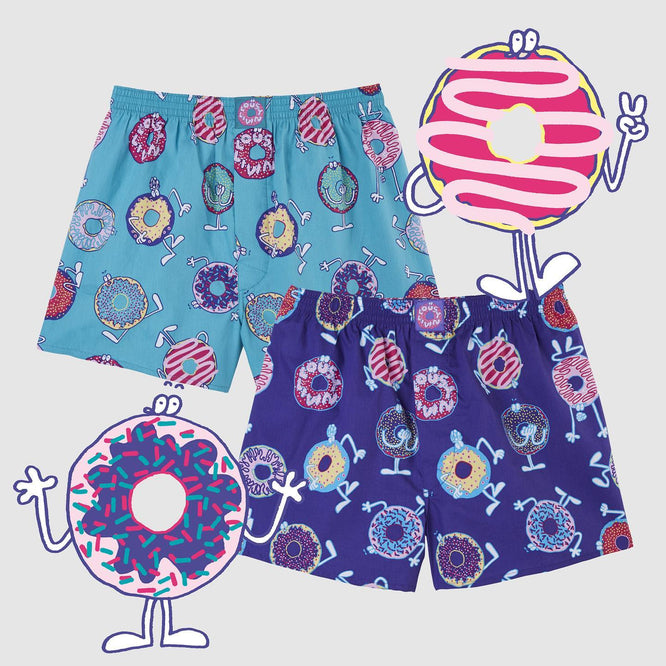 Donut 2pack Boxer shorts Jade/ Liberty