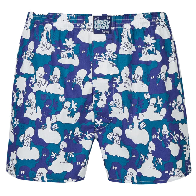 Ghosts Boxer Short Dazzle Blue