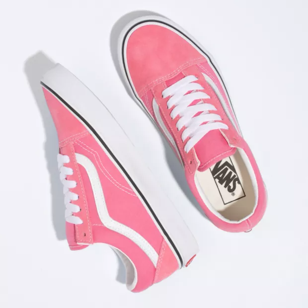 Old Skool Pink Lemonade True White Stoked Boardshop