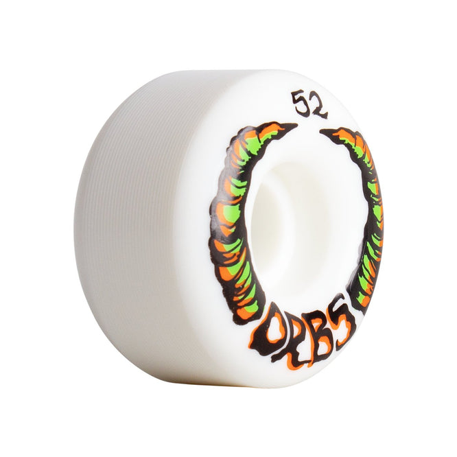 Orbs Apparitions 99a White 52mm Skateboard Wheels