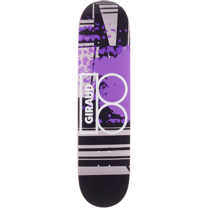 Mixed Media Giraud Black 8.0" Skateboard Deck