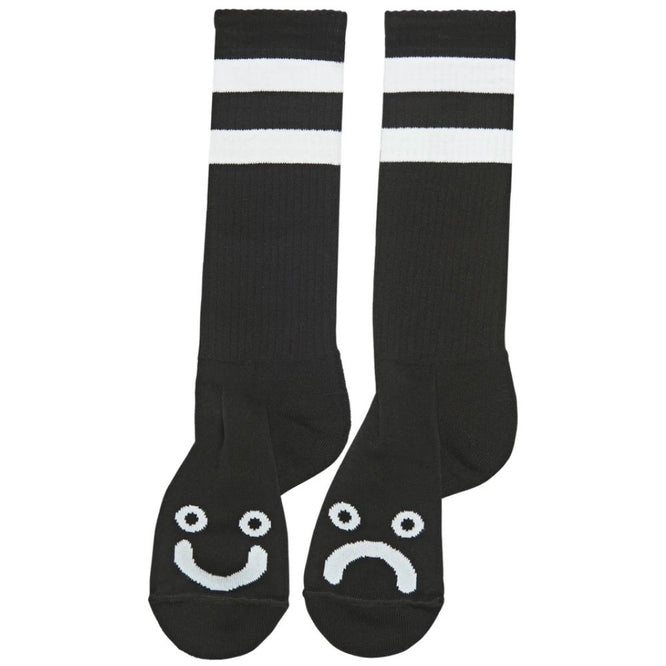 Chaussettes Happy Sad Longues Noir