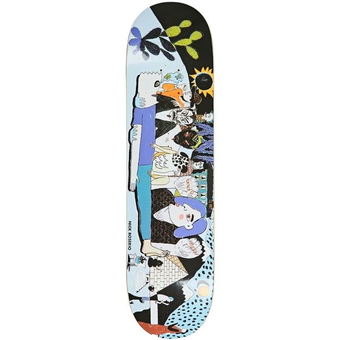 Nick Boserio Group Healing Planche de skateboard de 8,625 pouces